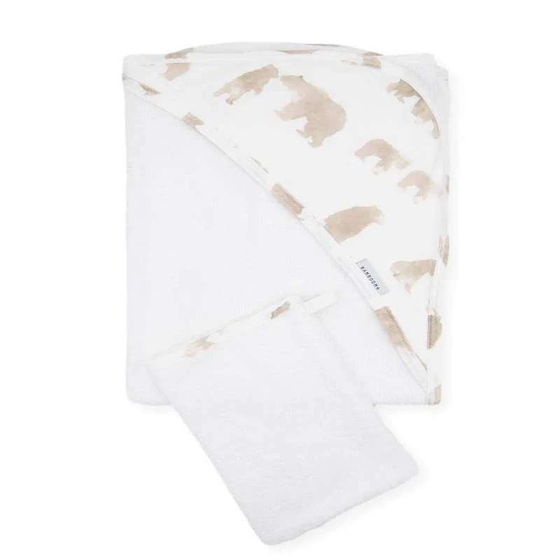 Bamboom Asciugamano Con Cappuccio E Guanto Honey 3 Bamboom Asciugamano Con Cappuccio E Guanto Honey - immagine 3