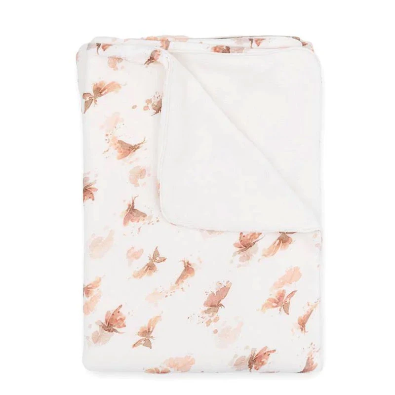 Coperta Culla E Lettino In Jersey Di Bambù Organico, 100x75cm 1 Coperta Culla E Lettino In Jersey Di Bambù Organico, 100x75cm