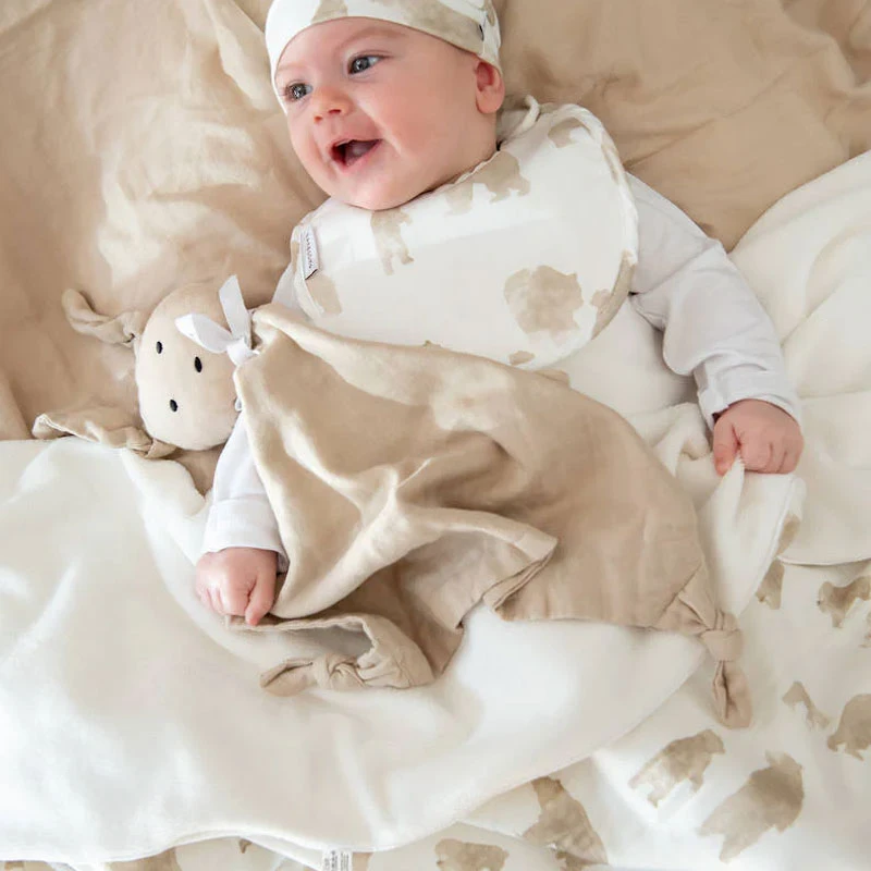 Coperta Culla E Lettino In Jersey Di Bambù Organico, 100x75cm 5 Coperta Culla E Lettino In Jersey Di Bambù Organico, 100x75cm - immagine 5