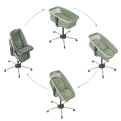 Maxi-Cosi Culla Alba Con Funzione 3in1 Sdraietta E Seggiolone Pappa, Max 15kg -Bambino Prodotti Negozio 0102696 maxi cosi culla alba con funzione 3in1 sdraietta e seggiolone pappa max 15kg