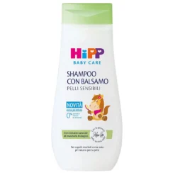 HiPP Shampoo Con Balsamo Per Pelli Sensibili, 200ml