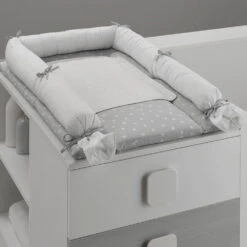 Erbesi Fasciatoio Morbido Per Lettino Easy In Tessuto Imbottito