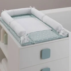 Erbesi Fasciatoio Morbido Per Lettino Easy In Tessuto Imbottito -Bambino Prodotti Negozio 0103534 erbesi fasciatoio morbido per lettino easy in tessuto imbottito