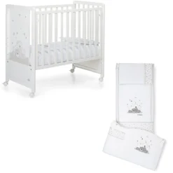 Foppapedretti Lettino Culla Pikkoletto Dolcestella Con Set Piumone Letto