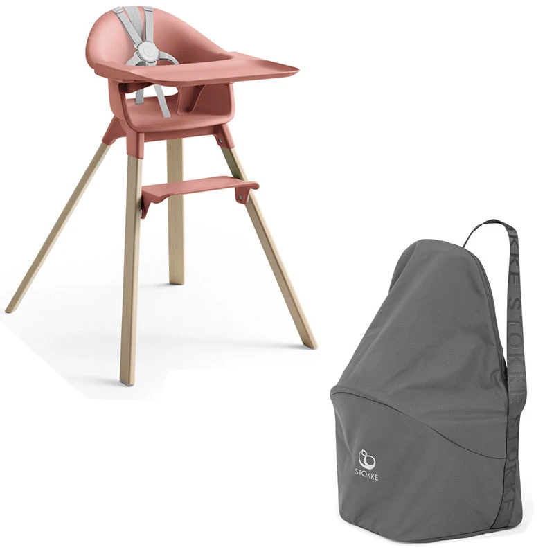 Stokke Seggiolone Pappa Clikk Con Vassoio, Baby Set E Borsa Viaggio 2 Stokke Seggiolone Pappa Clikk Con Vassoio, Baby Set E Borsa Viaggio - immagine 2