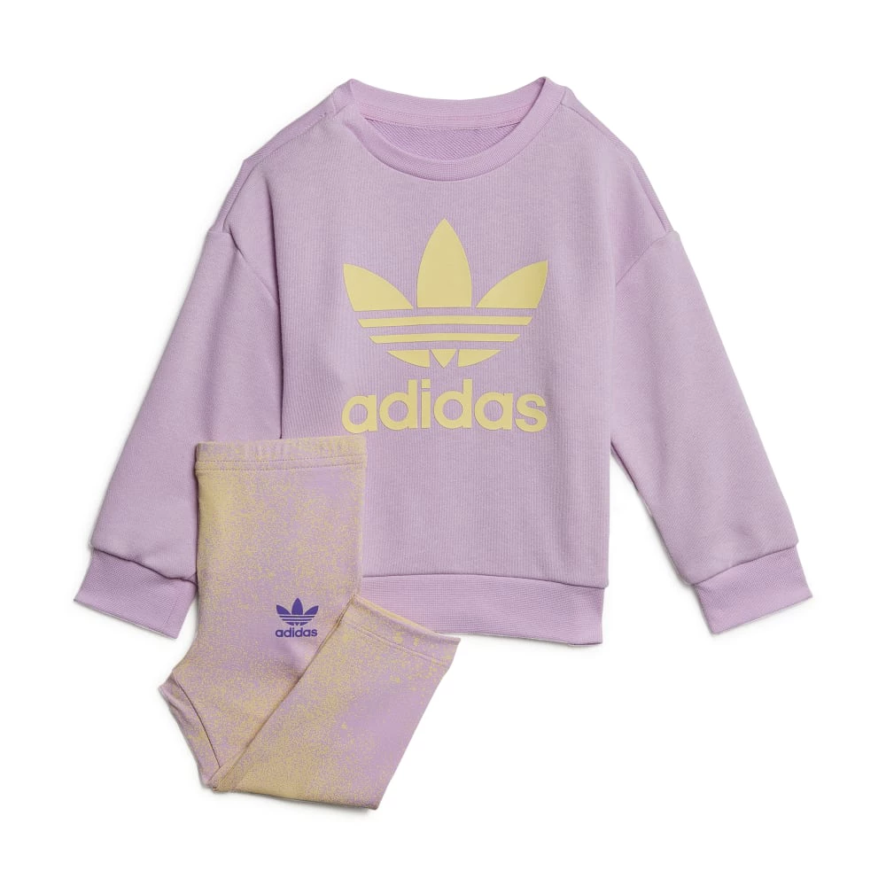 Adidas Completo Graphic Logo Crew Lilla 1 Adidas Completo Graphic Logo Crew Lilla