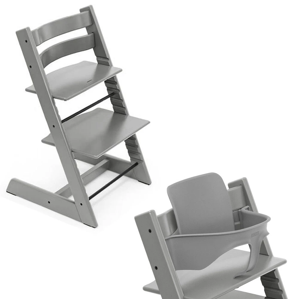 Stokke Sedia Evolutiva Tripp Trapp In Legno Di Faggio Con Baby Set Per Funzione Seggiolone Pappa 7 Stokke Sedia Evolutiva Tripp Trapp In Legno Di Faggio Con Baby Set Per Funzione Seggiolone Pappa - immagine 7