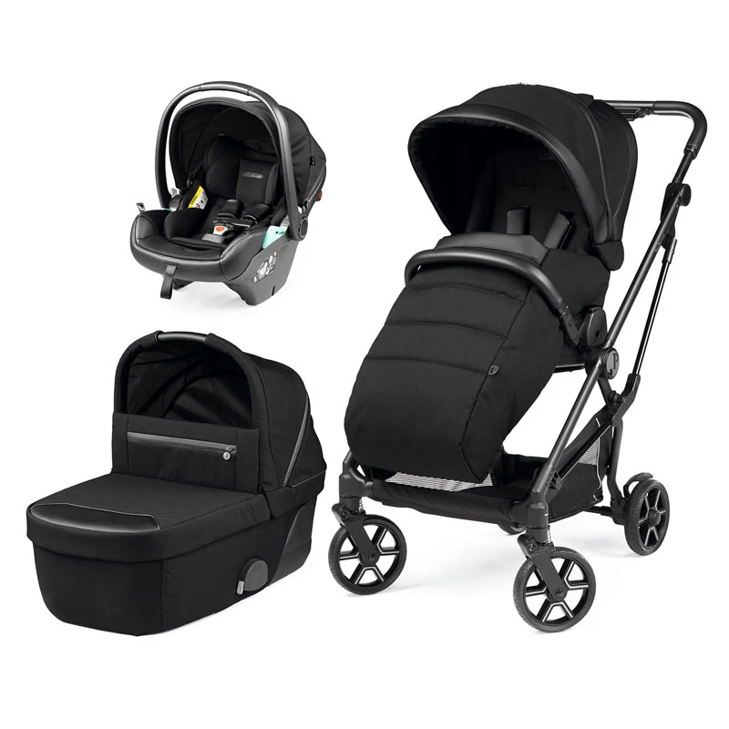 Peg Perego Trio Vivace Con Passeggino, Navicella Gran Pagoda E Seggiolino Auto Primo Viaggio Lounge R129 I-Size 2 Peg Perego Trio Vivace Con Passeggino, Navicella Gran Pagoda E Seggiolino Auto Primo Viaggio Lounge R129 I-Size - immagine 2