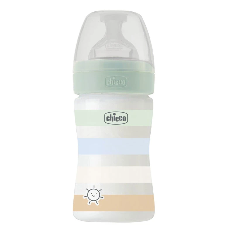 Chicco Biberon Benessere Con Tettarella Physio, Flusso Lento - 150ml 2 Chicco Biberon Benessere Con Tettarella Physio, Flusso Lento - 150ml - immagine 2