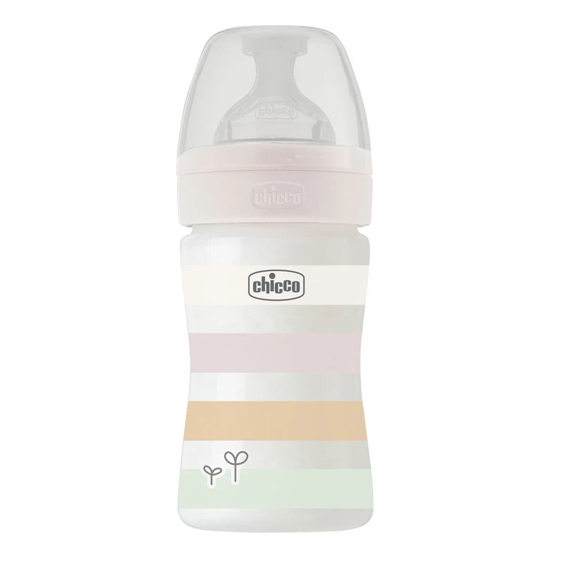 Chicco Biberon Benessere Con Tettarella Physio, Flusso Lento - 150ml 1 Chicco Biberon Benessere Con Tettarella Physio, Flusso Lento - 150ml