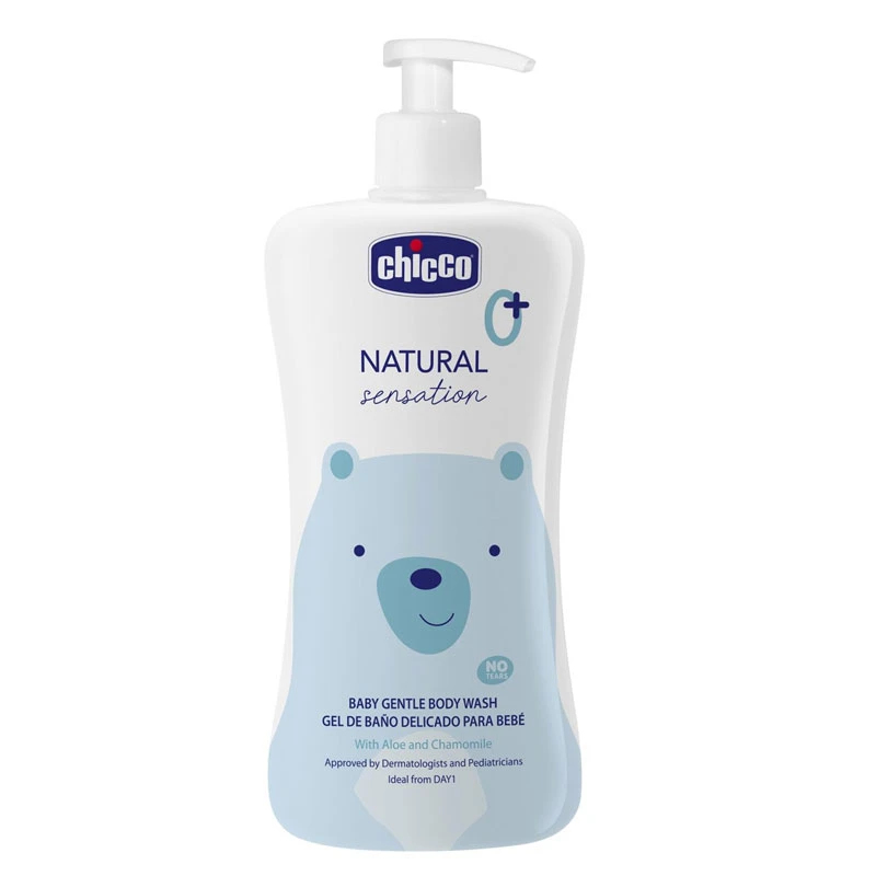 Chicco Baby Detergente Corpo Natural Sensation 200ml 1 Chicco Baby Detergente Corpo Natural Sensation 200ml