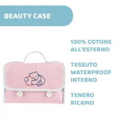 Chicco Beauty Baby Cosmetic Set Per La Nascita Con Pasta Cambio, Detergenti Natural Sensation E Salviette -Bambino Prodotti Negozio 0107261 chicco beauty baby cosmetic set per la nascita con pasta cambio detergenti natural sensation e salvi