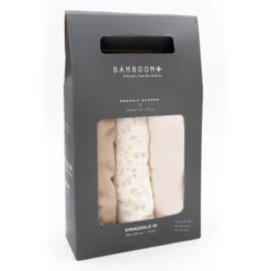 Bamboom 3 Pack Swaddle In Bambù Organico, 70x70cm -Bambino Prodotti Negozio 0107605 bamboom 3 pack swaddle in bambu organico 70x70cm