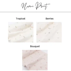 Bamboom 3 Pack Swaddle In Bambù Organico, 70x70cm -Bambino Prodotti Negozio 0107609 bamboom 3 pack swaddle in bambu organico 70x70cm