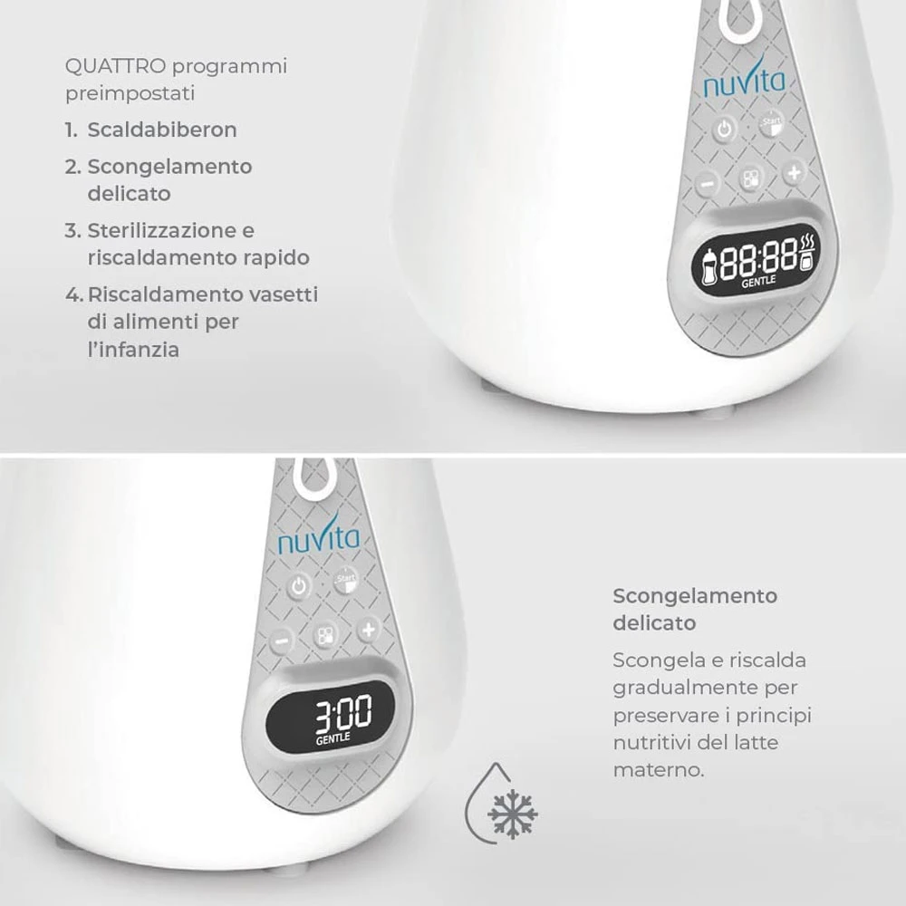 Nuvita Scaldabiberon Digitale Con Funzione Sterilizzatore 3 Nuvita Scaldabiberon Digitale Con Funzione Sterilizzatore - immagine 3