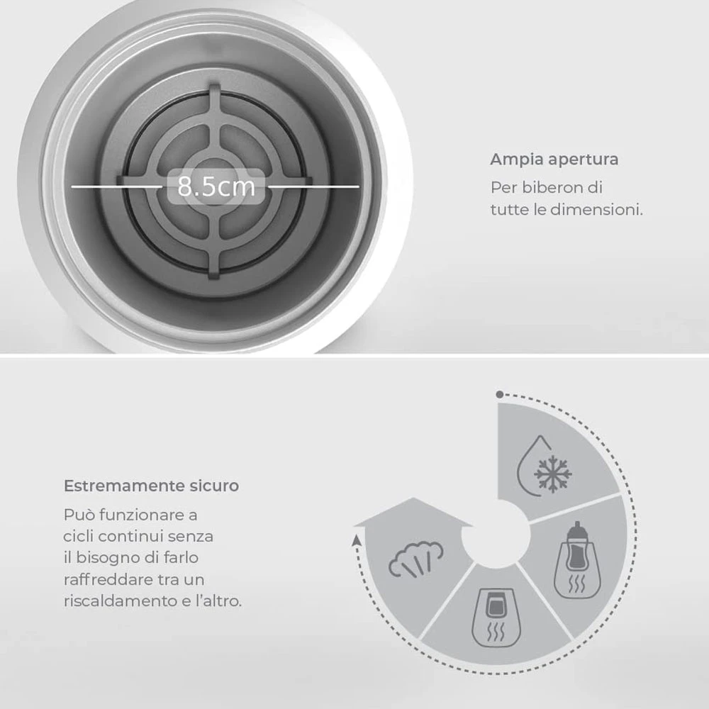 Nuvita Scaldabiberon Digitale Con Funzione Sterilizzatore 5 Nuvita Scaldabiberon Digitale Con Funzione Sterilizzatore - immagine 5