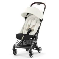 Cybex Platinum Passeggino Leggero Coya Telaio Chrome Dark Brown, Modulabile Con Chiusura Compatta - Max 22kg